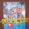 Felpa con cappuccio streetwear oversize in cotone con grafica del Duomo di Firenze con coordinate geografiche