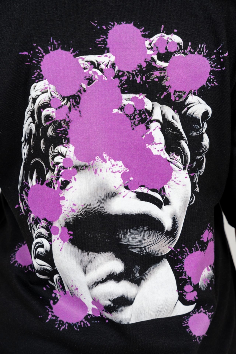 T-Shirt Purple David