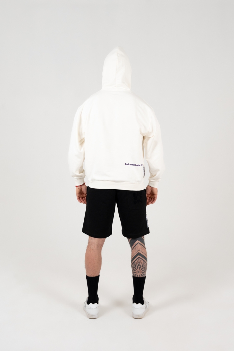 Felpa Mocha White