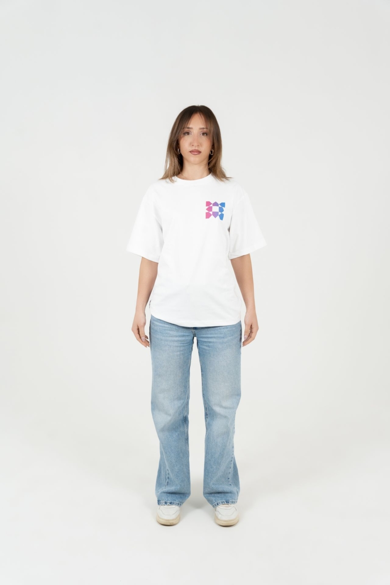 T-Shirt White Degrade